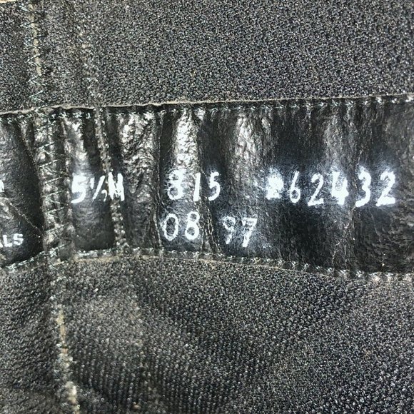 Circle A Paddock Boots Womens 5 1/2 M Black Leather Riding Equestrian - Picture 7 of 15